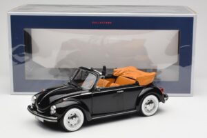 Volkswagen Beetle 1303 Cabriolet Noir Norev 1:18 188533 Métal Moulé — image 6 sur 6