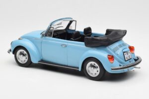 Volkswagen Beetle 1303 Cabriolet Bleu Clair Norev 1:18 188531 Métal Moulé — image 5 sur 6