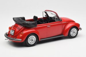 Volkswagen Beetle 1303 Cabriolet Rouge Norev 1:18 188529 Métal Moulé — image 2 sur 6