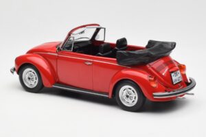 Volkswagen Beetle 1303 Cabriolet Rouge Norev 1:18 188529 Métal Moulé — image 5 sur 6