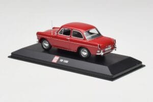Volkswagen 1500 Ruby Rouge Minichamps 1:43 VW001 Métal Moulé — image 3 sur 4