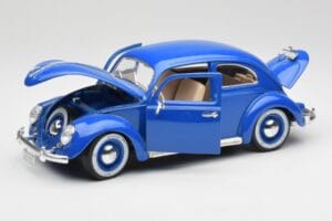 Volkswagen Beetle Bleu Bburago 1:18 23124646 Métal Moulé — image 2 sur 8