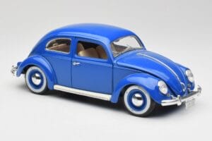 Volkswagen Beetle Bleu Bburago 1:18 23124646 Métal Moulé — image 6 sur 8
