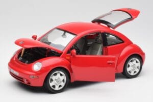 Volkswagen New Beetle Rouge Bburago 1:18 8185108 Métal Moulé — image 2 sur 8