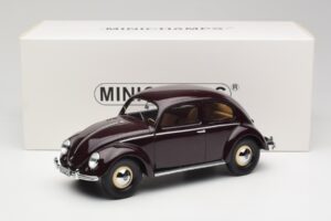 Volkswagen Beetle Ruby Rouge Minichamps 1:18 107054002 Résine — image 6 sur 6