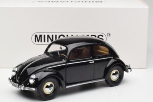 Volkswagen Beetle Type 1 Noir Minichamps 1:18 107054001 Métal Moulé — image 6 sur 6