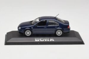 Volkswagen Bora Ocean Bleu Minichamps 1:43 8198223B Métal Moulé