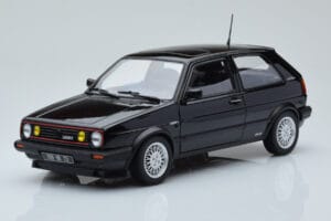 Volkswagen Golf GTI Mk2 Match Noir Norev 1:18 188559 Métal Moulé