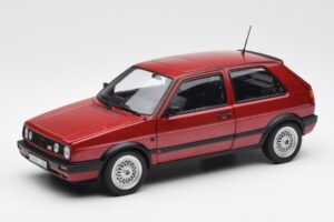 Volkswagen Golf Mk2 GTI Rouge Métallique Norev 1:18 188555 Métal Moulé