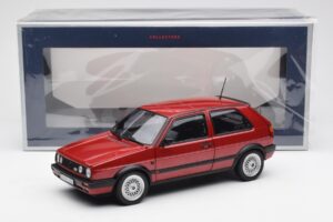 Volkswagen Golf Mk2 GTI Rouge Métallique Norev 1:18 188555 Métal Moulé — image 8 sur 8