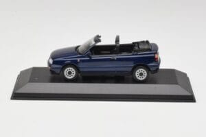 Volkswagen Golf Mk3 Cabriolet Maritime Bleu Minichamps 1:43 400055530 Métal Moulé