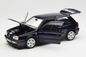 Volkswagen Golf Mk3 VR6 Bleu Métallique Norev 1:18 188462 Métal Moulé — image 2 sur 8