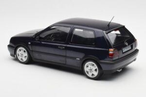 Volkswagen Golf Mk3 VR6 Bleu Métallique Norev 1:18 188462 Métal Moulé — image 7 sur 8