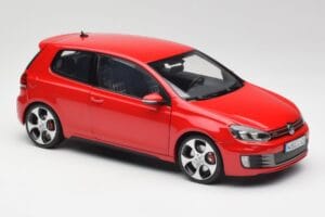 Volkswagen Golf Mk6 GTI Tornado Rouge Norev 1:18 5K3099302Y3D Métal Moulé — image 6 sur 8