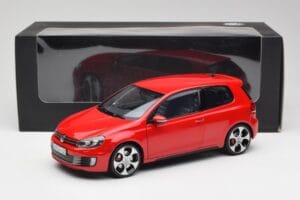 Volkswagen Golf Mk6 GTI Tornado Rouge Norev 1:18 5K3099302Y3D Métal Moulé — image 8 sur 8