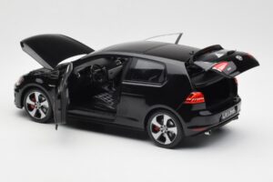 Volkswagen Golf Mk7 GTI Noir Norev 1:18 188550 Métal Moulé — image 5 sur 8