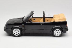 Volkswagen Golf Mk1 Cabriolet Noir Norev 1:18 188568 Métal Moulé — image 3 sur 6