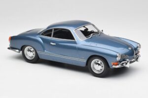 Volkswagen Karmann Ghia Coupé Neptune Bleu Minichamps 1:18 155054022 Métal Moulé — image 4 sur 6