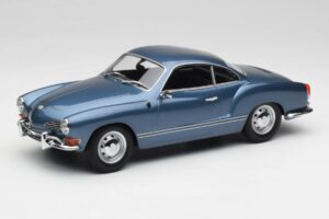 Volkswagen Karmann Ghia Coupé Neptune Bleu Minichamps 1:18 155054022 Métal Moulé