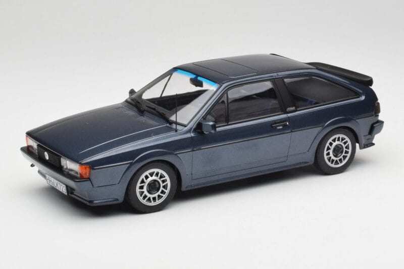 Volkswagen Scirocco Mk2 Scala Helios Bleu Métallisé Norev 1:18 188632 Métal Moulé