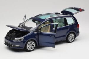 Volkswagen Sharan 7N Shadow Bleu Métallique Minichamps 1:18 110051100 Métal Moulé — image 2 sur 8