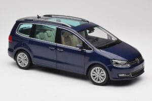Volkswagen Sharan 7N Shadow Bleu Métallique Minichamps 1:18 110051100 Métal Moulé — image 6 sur 8