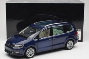 Volkswagen Sharan 7N Shadow Bleu Métallique Minichamps 1:18 110051100 Métal Moulé — image 8 sur 8