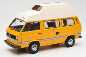 Volkswagen T3 Joker Camping-Car Schuco 1:18 450038500 Métal Moulé