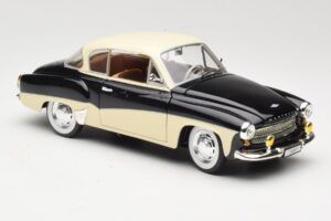 Wartburg 311 Coupé Noir & Beige Revell 1:18 8419 Métal Moulé — image 6 sur 8
