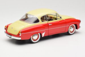 Wartburg 311 Coupé Rouge & Beige Revell 1:18 8418 Métal Moulé — image 3 sur 8
