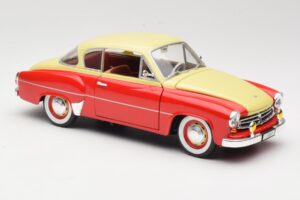 Wartburg 311 Coupé Rouge & Beige Revell 1:18 8418 Métal Moulé — image 6 sur 8