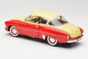 Wartburg 311 Coupé Rouge & Beige Revell 1:18 8418 Métal Moulé — image 7 sur 8