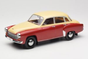 Wartburg 311 Dark Red Beige MCG 1:18 MCG18299 Métal Moulé