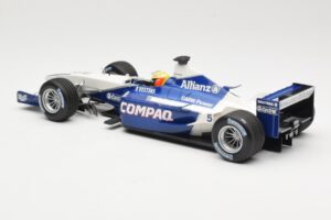Williams FW23 BMW #5 R. Schumacher Practice San Marino GP 2001 Minichamps 1:18 80430146710 Métal Moulé — image 5 sur 6