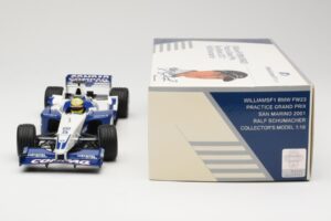 Williams FW23 BMW #5 R. Schumacher Practice San Marino GP 2001 Minichamps 1:18 80430146710 Métal Moulé — image 6 sur 6