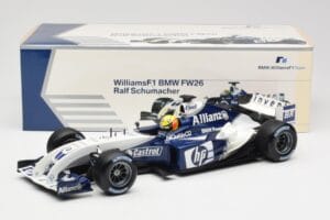 Williams FW26 BMW #4 R. Schumacher F1 2004 Minichamps 1:18 80430309495 Métal Moulé — image 6 sur 6