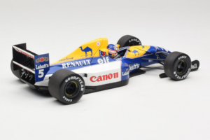 Williams FW14B Renault #5 N. Mansell Canon Williams Team F1 World Champion 1992 Minichamps 1:18 186920005 Métal Moulé — image 3 sur 9