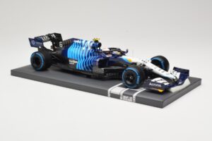 Williams Racing Mercedes FW43B #6 N. Latifi Belgian GP 2021 Minichamps 1:18 117211306 Métal Moulé — image 4 sur 6