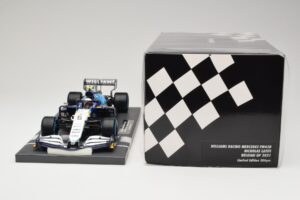 Williams Racing Mercedes FW43B #6 N. Latifi Belgian GP 2021 Minichamps 1:18 117211306 Métal Moulé — image 6 sur 6