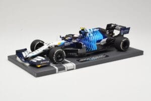 Williams Racing Mercedes FW43B #6 N. Latifi Saudi Arabian GP 2021 Minichamps 1:18 117212206 Métal Moulé — image 2 sur 6