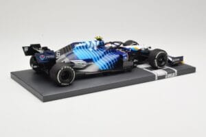 Williams Racing Mercedes FW43B #6 N. Latifi Saudi Arabian GP 2021 Minichamps 1:18 117212206 Métal Moulé — image 3 sur 6