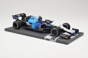 Williams Racing Mercedes FW43B #6 N. Latifi Saudi Arabian GP 2021 Minichamps 1:18 117212206 Métal Moulé — image 4 sur 6