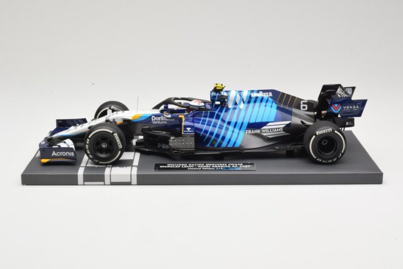 Williams Racing Mercedes FW43B #6 N. Latifi Saudi Arabian GP 2021 Minichamps 1:18 117212206 Métal Moulé