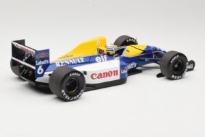 Williams Renault FW14B #6 R. Patrese 1992 Minichamps 1:18 110920006 Métal Moulé — image 3 sur 8