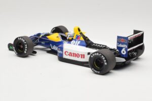 Williams Renault FW14B #6 R. Patrese 1992 Minichamps 1:18 110920006 Métal Moulé — image 5 sur 8