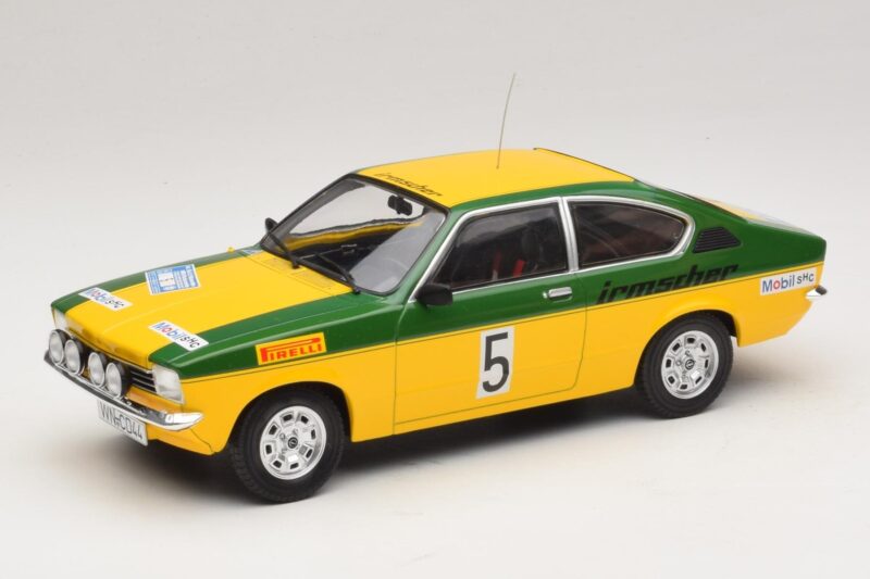 Opel Kadett C GT/E #5 International Sachs Winter Rally 1976 MCG 1:18 MCG18650R Métal Moulé