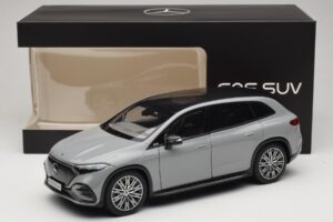Mercedes EQS SUV X296 Manufaktur Alpine Grey NZG 1:18 B66960591 Métal Moulé — image 8 sur 8