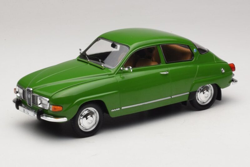 Saab 96 V4 Vert MCG 1:18 MCG18655 Métal Moulé