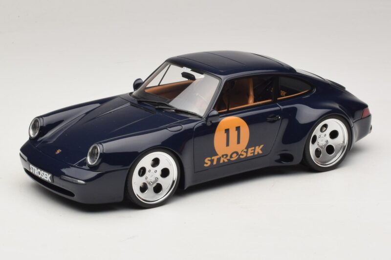 Porsche 911 964 Strosek Mega 30 Sea Blue GT Spirit 1:18 GT969 Résine