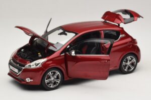 Peugeot 208 GTI Rubis Red Norev 1:18 184700 Métal Moulé — image 2 sur 8